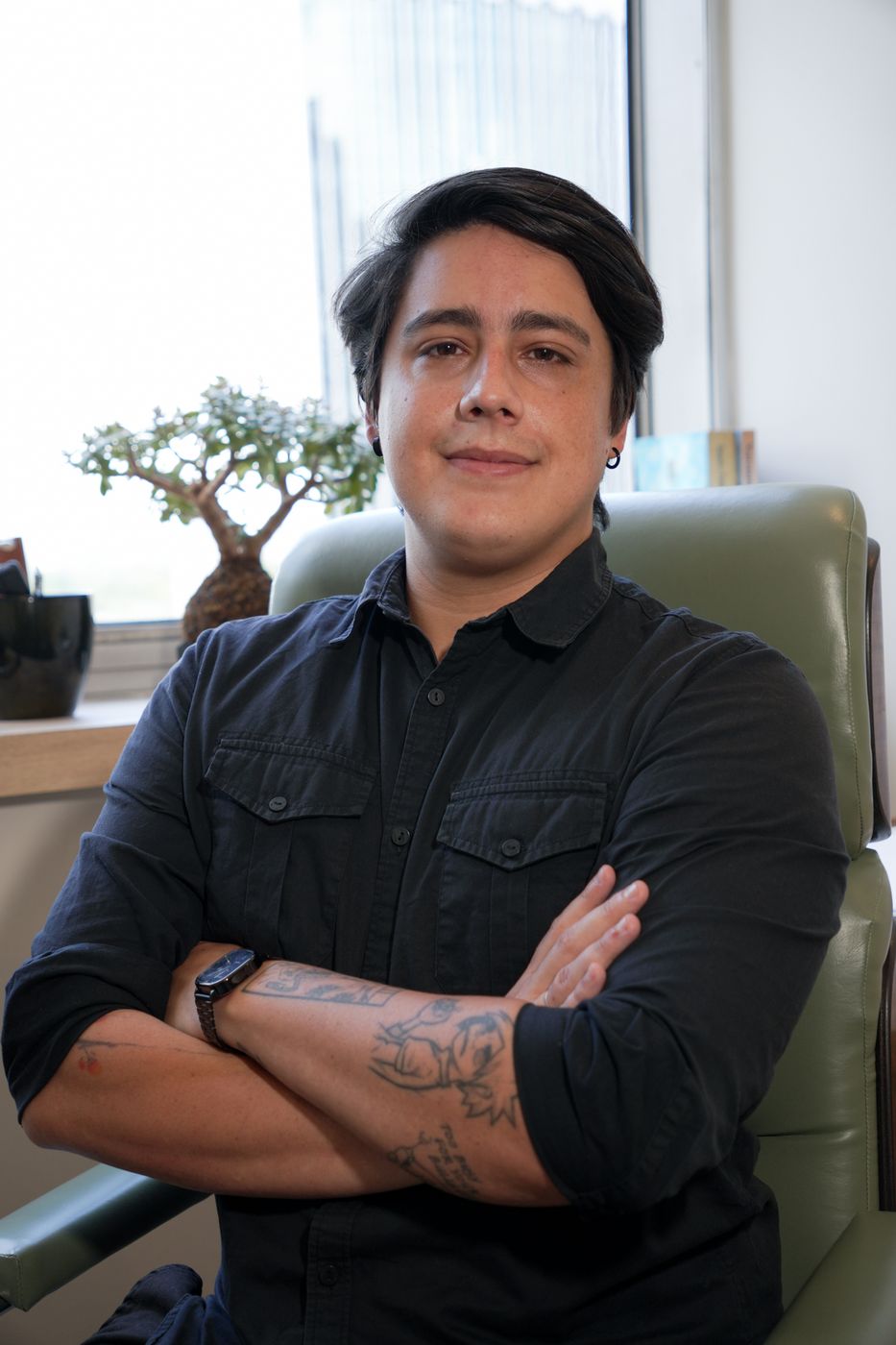 Pedro Gomes, quiropraxista da QuiroVida Pinheiros